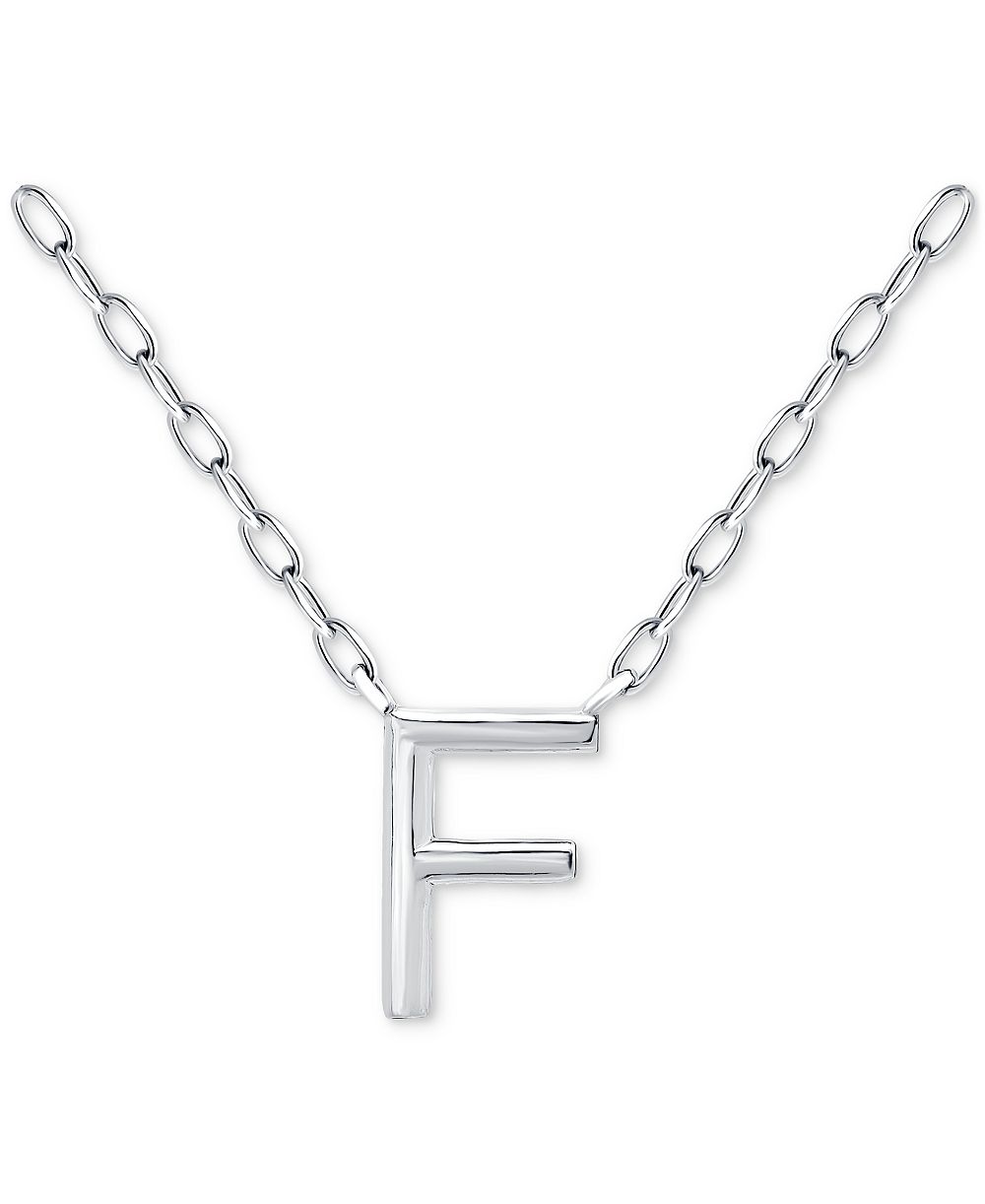 Подвеска Giani Bernini Initial F Sterling Silver