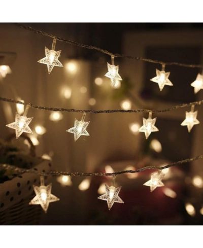 Twinkle Star 2-Pack 100 LED Halloween Christmas Star Lights Decor
