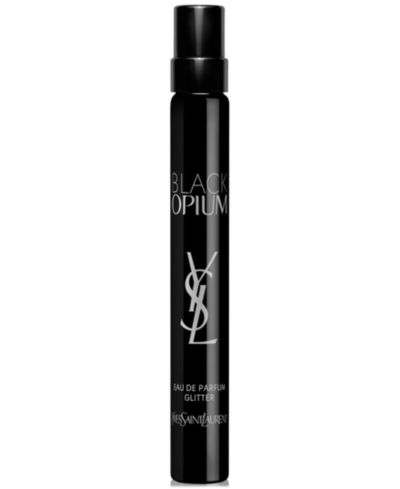 Yves Saint Laurent Black Opium Eau de Parfum Glitter, 0.33 oz.
