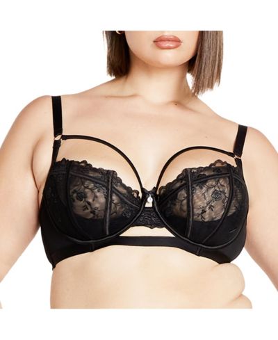 Женский бюстгальтер CITY CHIC Plus Size Kristin Demi Underwire