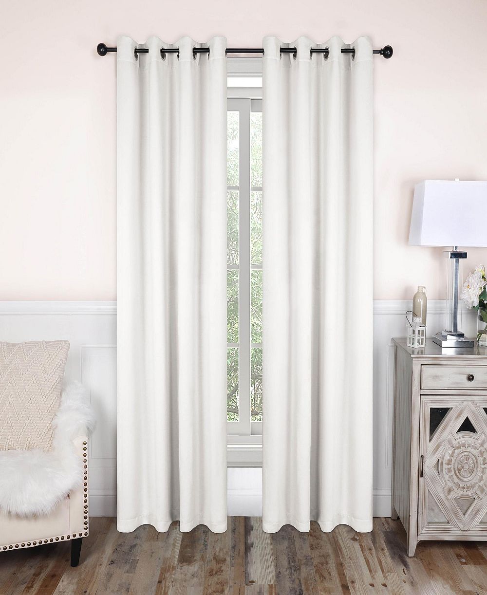 Комплект из 2 классических штор Superior, затемняющих, 52" x 120"