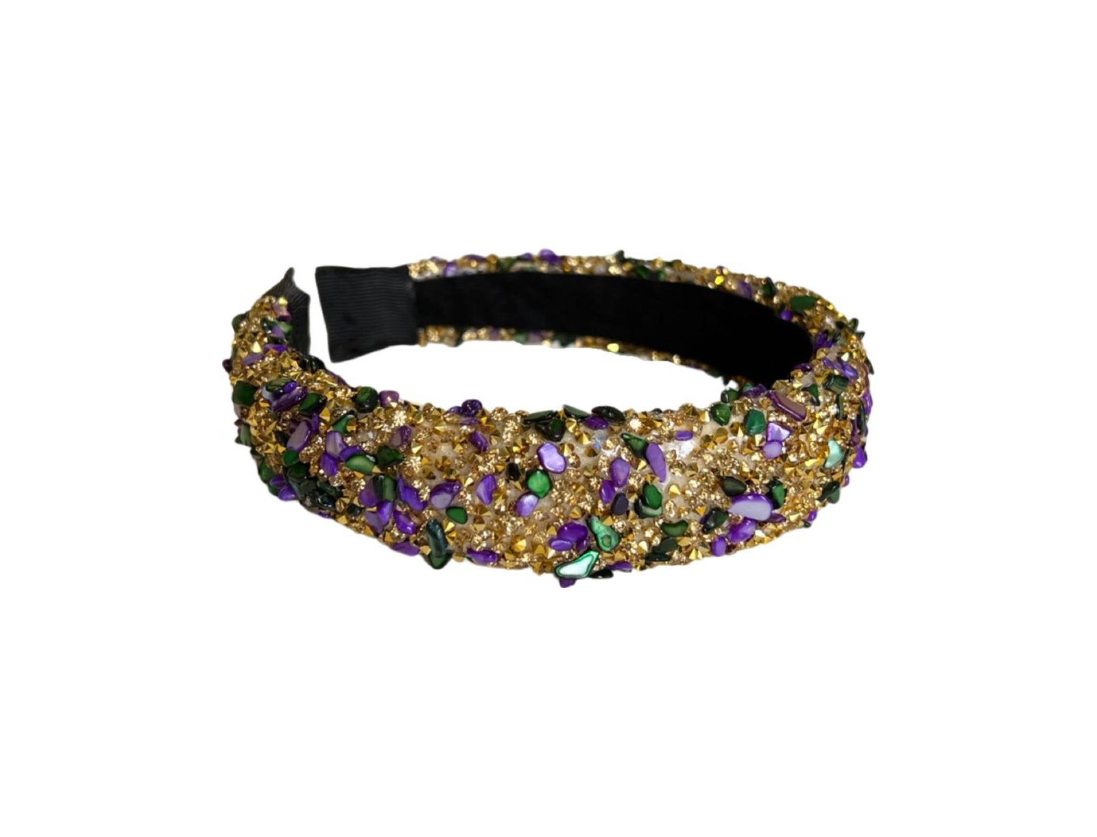 Women s All That Glitters Headband - Mardi Gras Inspired