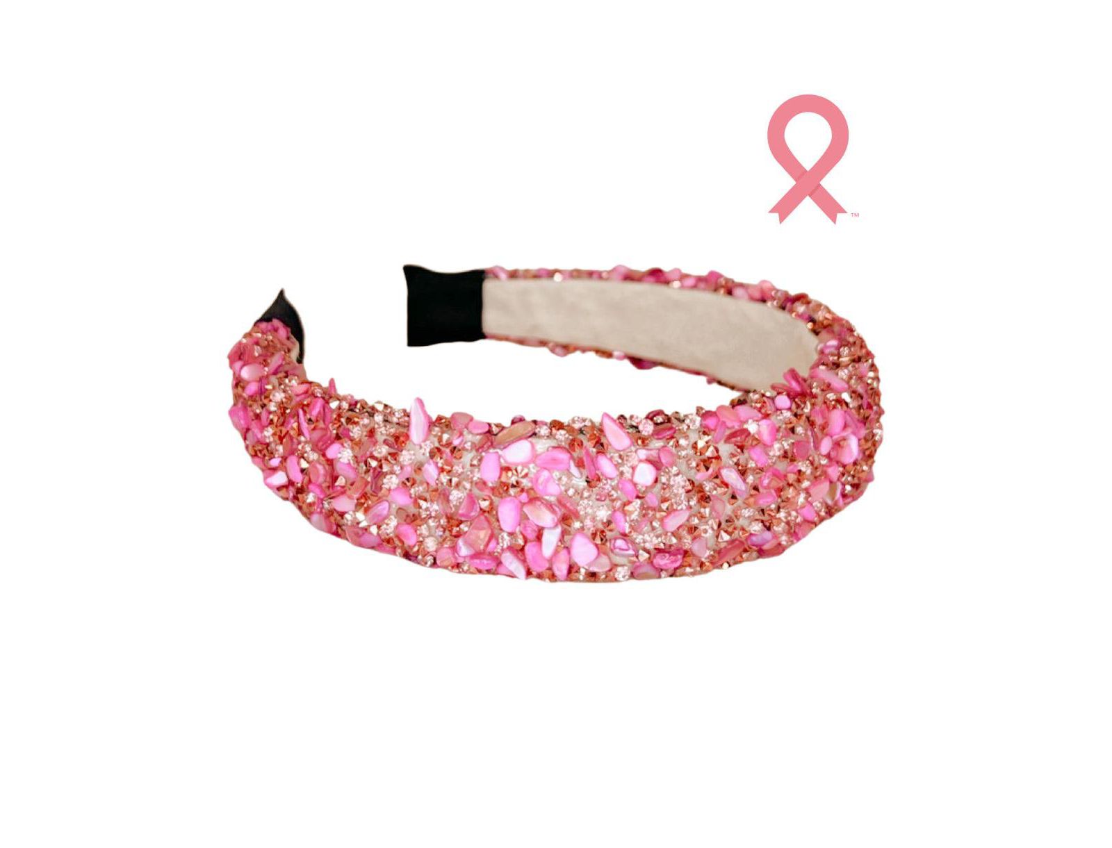 Women s All that Glitters Headband - Pink + Pink