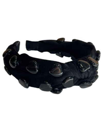 Повязка на голову Stone Quartz Traditional Knot Black