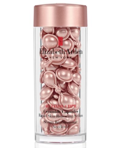 Elizabeth Arden Retinol + HPR Ceramide Capsules Rapid Skin Renewing Serum, 60 capsules