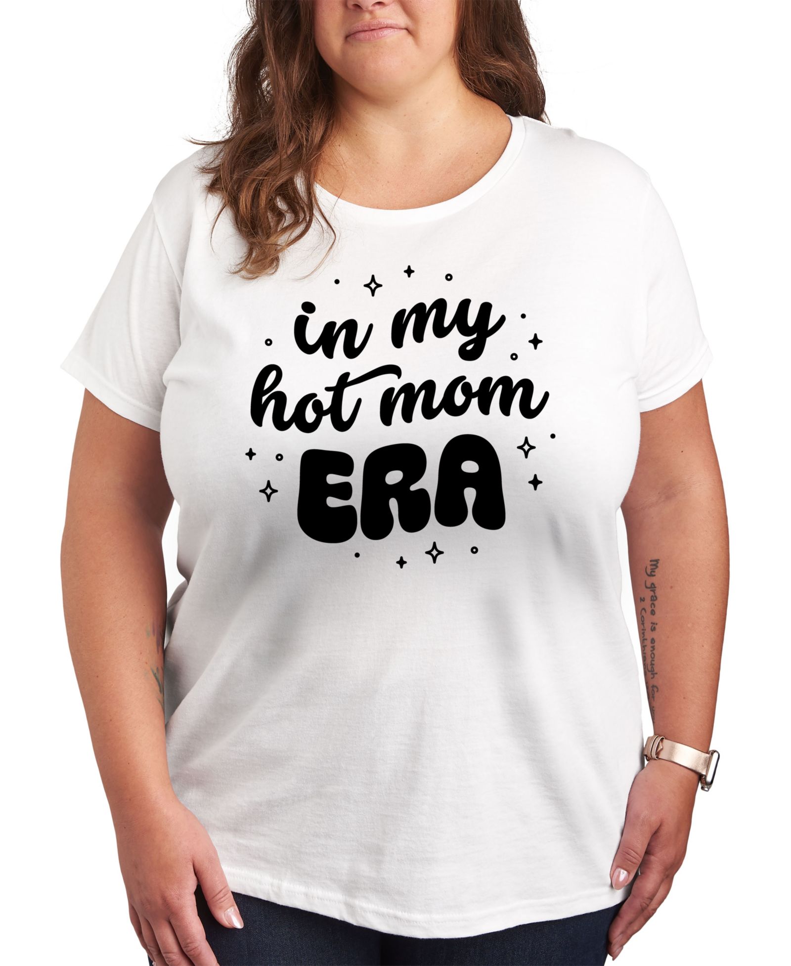 Hybrid Apparel In My Hot Mom Era Plus Size Graphic T-Shirt