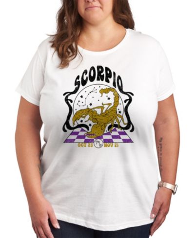 Женская футболка Hybrid Apparel Zodiac Scorpio Plus Size Graphic