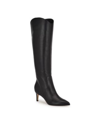 Nine West Women's Sirena Pointy Toe Knee High Boots