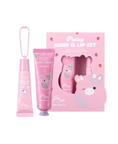 Набор TONYMOLY Squishmallow 2-Pc. Patty Hand & Lip Set