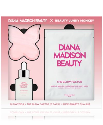 Diana Madison Beauty X Beauty Junky Monkey набор по уходу за кожей 7-Pc. Skincare Set