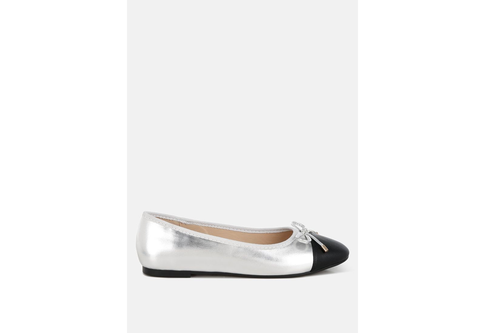 London Rag Women's Minato Two Tone Ballet Flats