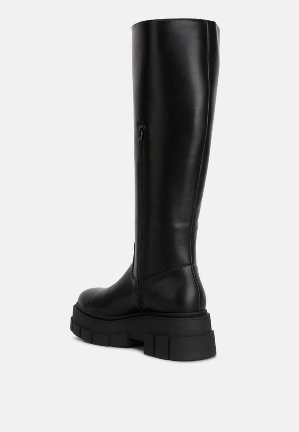 Женские ботфорты London Rag Women's Blume Faux Leather Chunky Platform Knee Length