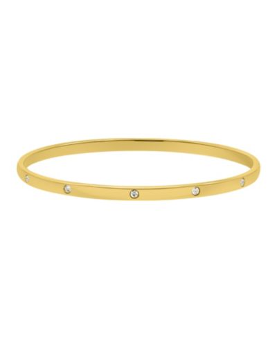 ADORNIA Gold Tarnish Resistant Bangle Stacker