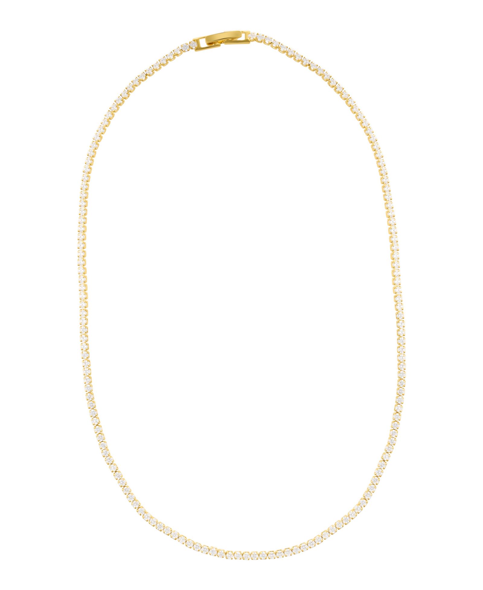 Колье ADORNIA Micro Tennis