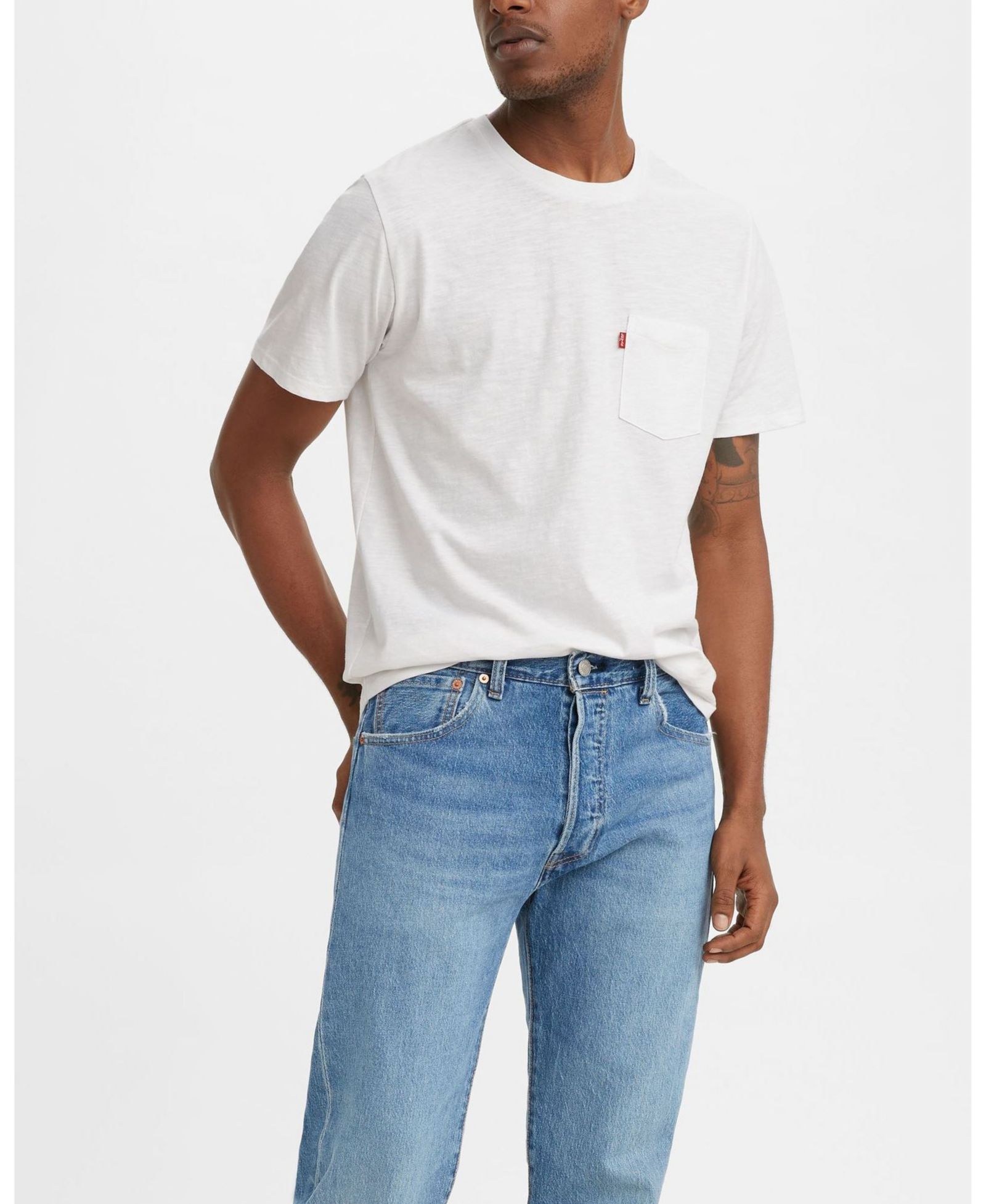 Levi's Men's Classic Pocket Crewneck Short-Sleeve T-Shirt