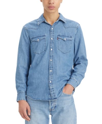 Levi's Мужская рубашка классического кроя Western