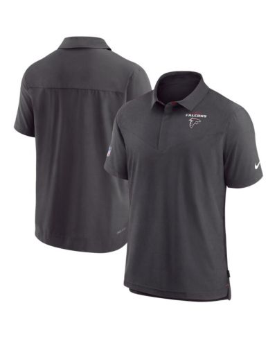 Мужская спортивная рубашка Nike Black Atlanta Falcons Sideline Lockup Performance Polo