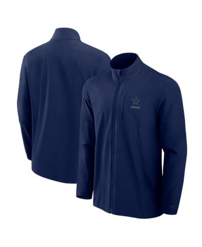 Мужская куртка Fanatics Signature Dallas Cowboys Front Office Woven Full-Zip, темно-синяя