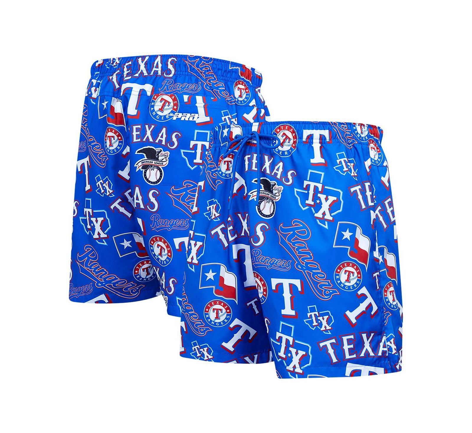 Мужские тканые шорты Pro Standard с логотипом Texas Rangers
