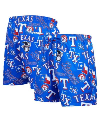 Мужские тканые шорты Pro Standard с логотипом Texas Rangers