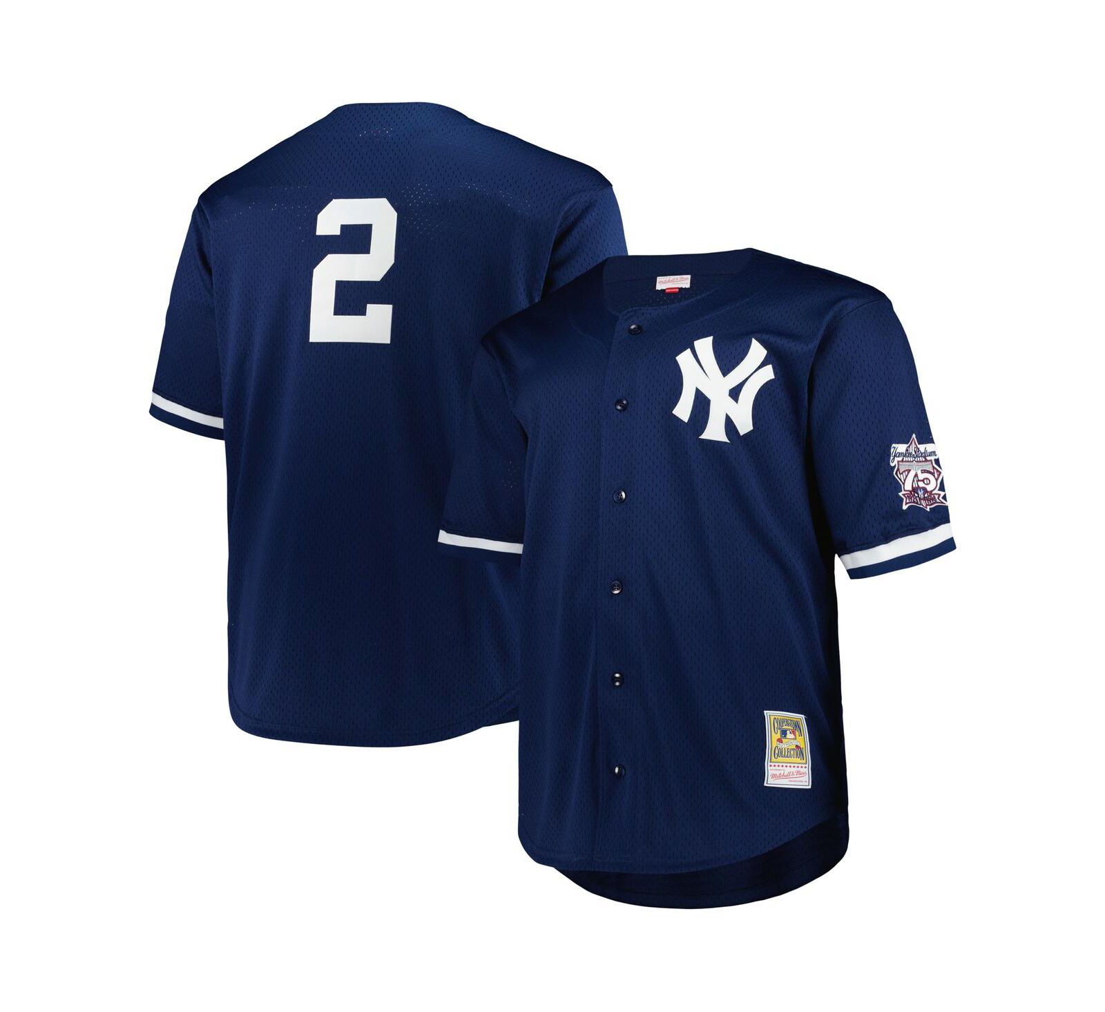 Мужская джерси Mitchell & Ness Derek Jeter New York Yankees Cooperstown Collection, сетчатая