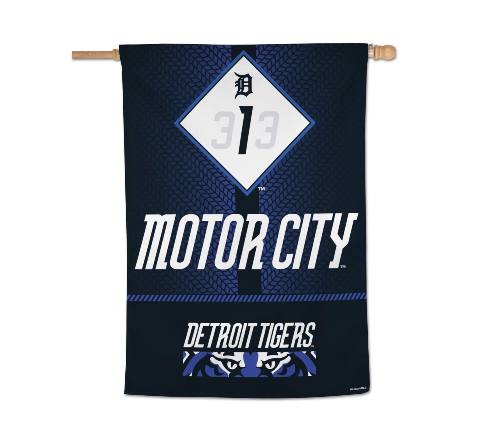 WinCraft Detroit Tigers 2024 City Connect вертикальный баннер 28'' x 40'' односторонний