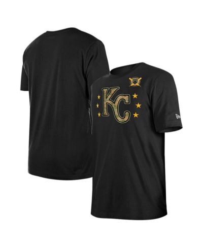 New Era Men's Black Kansas City Royals 2024-Armed Forces Day T-Shirt