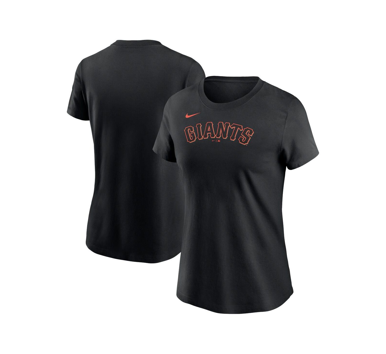 Nike Women's Black San Francisco Giants Wordmark T-Shirt