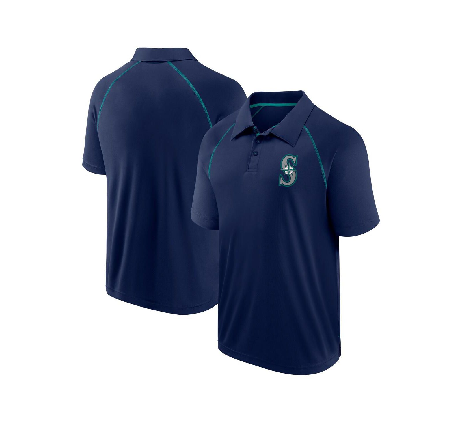 Мужская рубашка-поло Fanatics Seattle Mariners Strong Alone Raglan