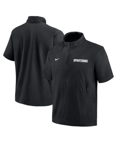 Мужская куртка-худи Nike Black Michigan State Spartans 2024 Sideline Coach