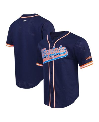 Мужская джерси Pro Standard Navy Virginia Cavaliers Mesh Full-Button Replica Baseball