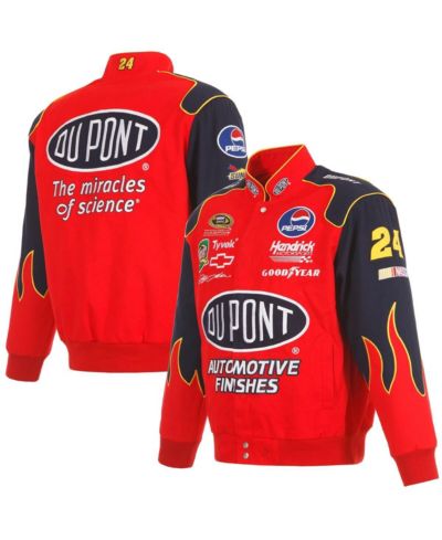 Мужская куртка JH Design Jeff Gordon DuPont Twill с кнопками