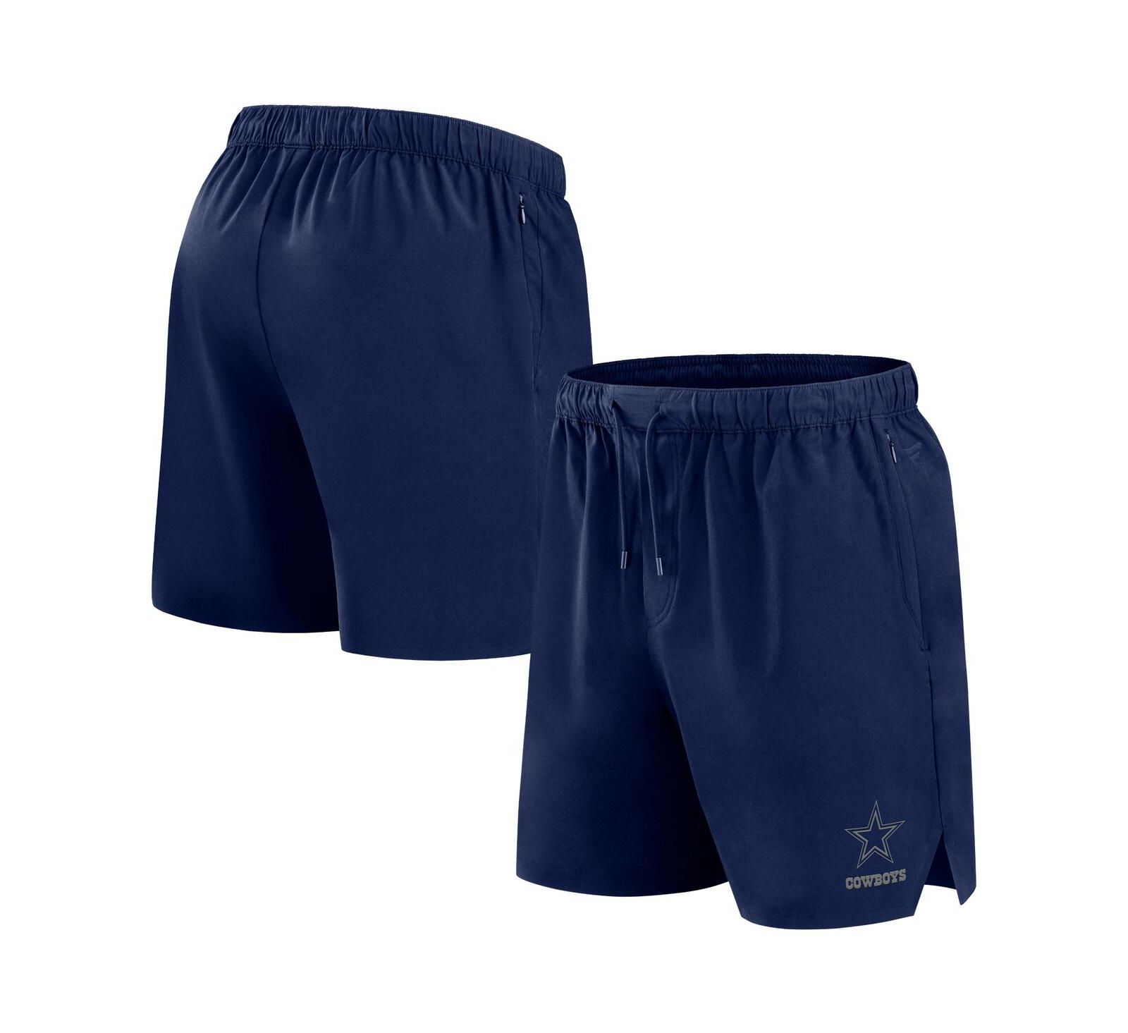 Мужские шорты Fanatics Navy Dallas Cowboys Front Office Woven