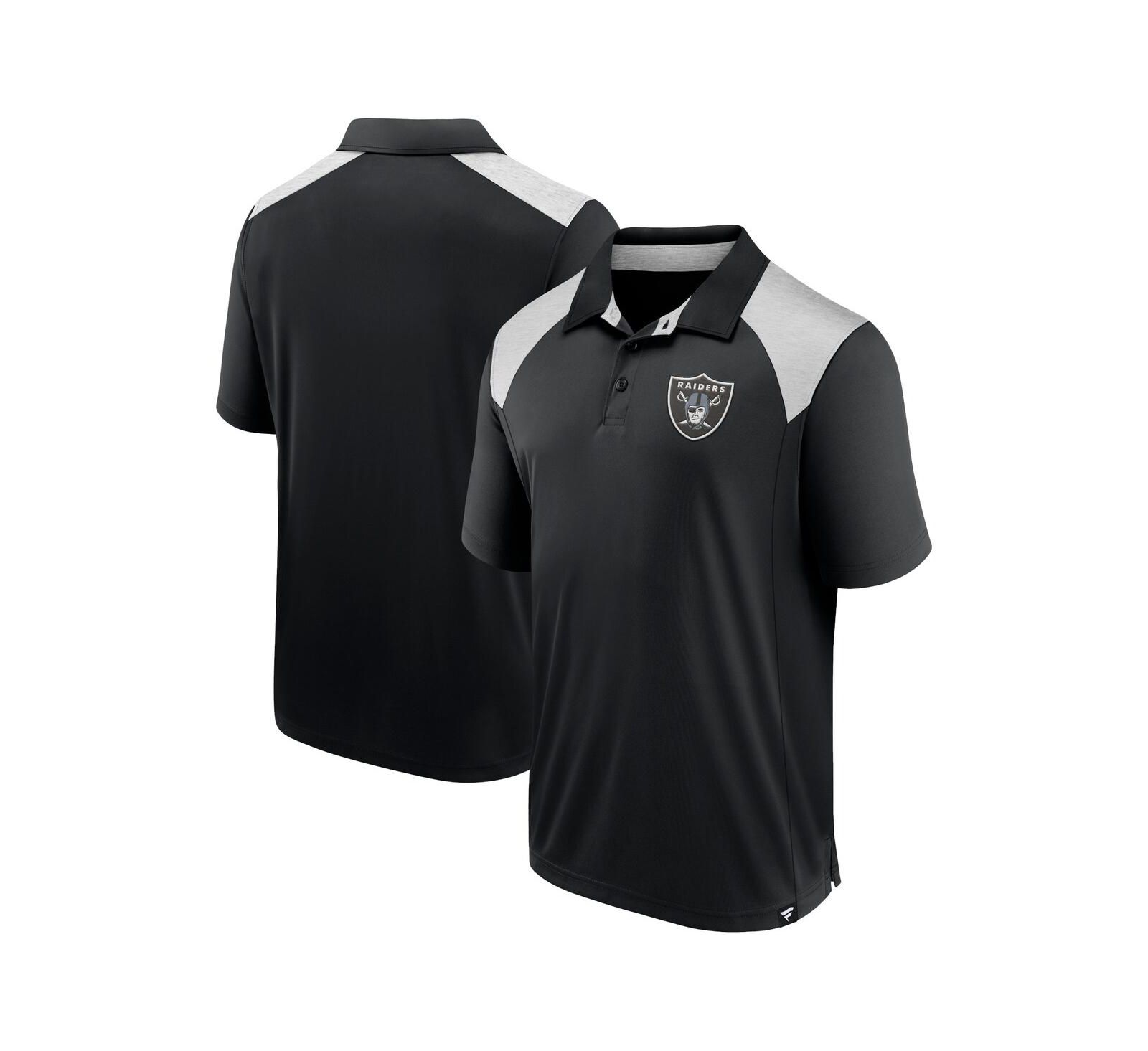 Fanatics Мужской Black Las Vegas Raiders Primary Polo