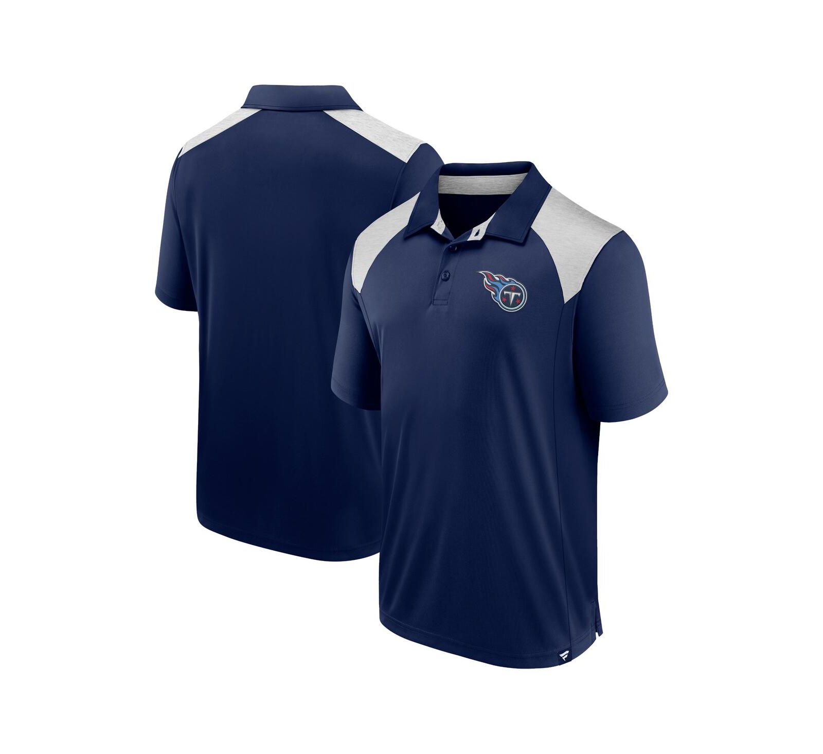 Fanatics Men's Navy Tennessee Titans Primary Polo