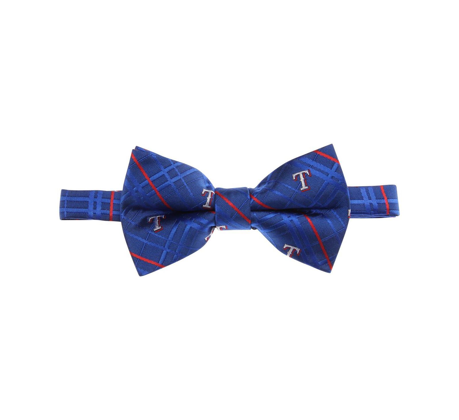 Eagles Wings Men's Royal Texas Rangers Oxford Bow Tie