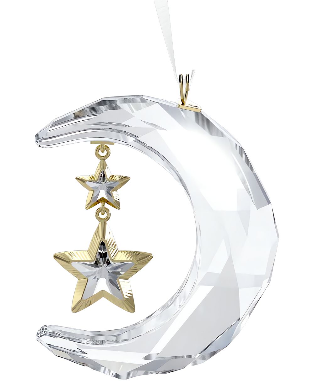 Swarovski Holiday Magic Moon Ornament