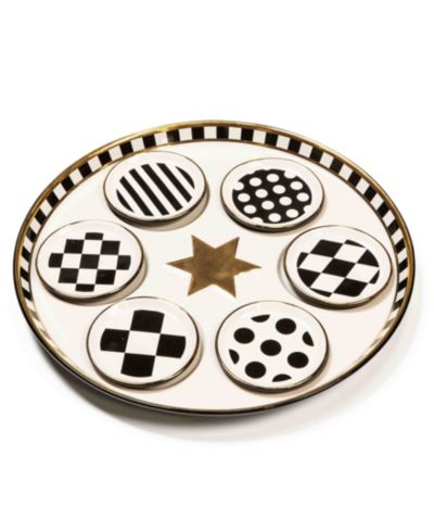 Mackenzie-Childs Courtly Seder Plate