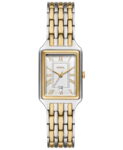 Fossil Женские часы Quartz Two-Tone из нержавеющей стали, 23mm