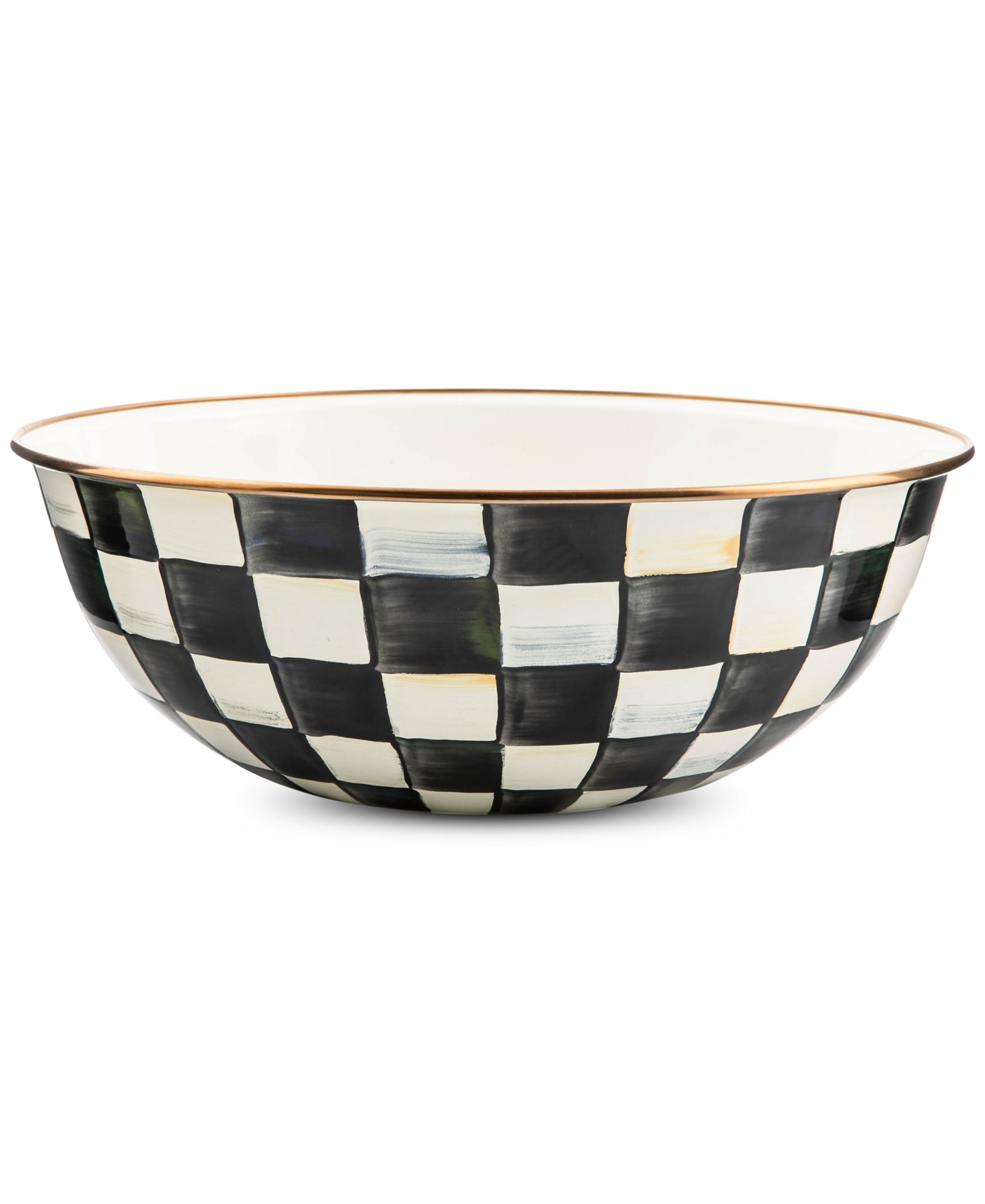Mackenzie-Childs Courtly Check Extra Large Everyday Bowl, 192-oz.
