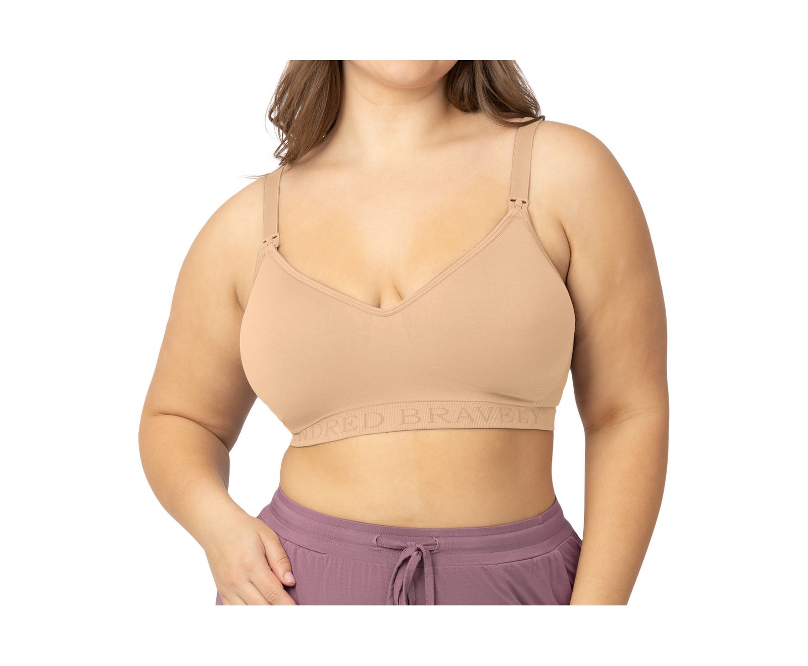 Kindred Bravely Maternity бюстгальтер для кормления и откачивания молока Hands-Free Contour