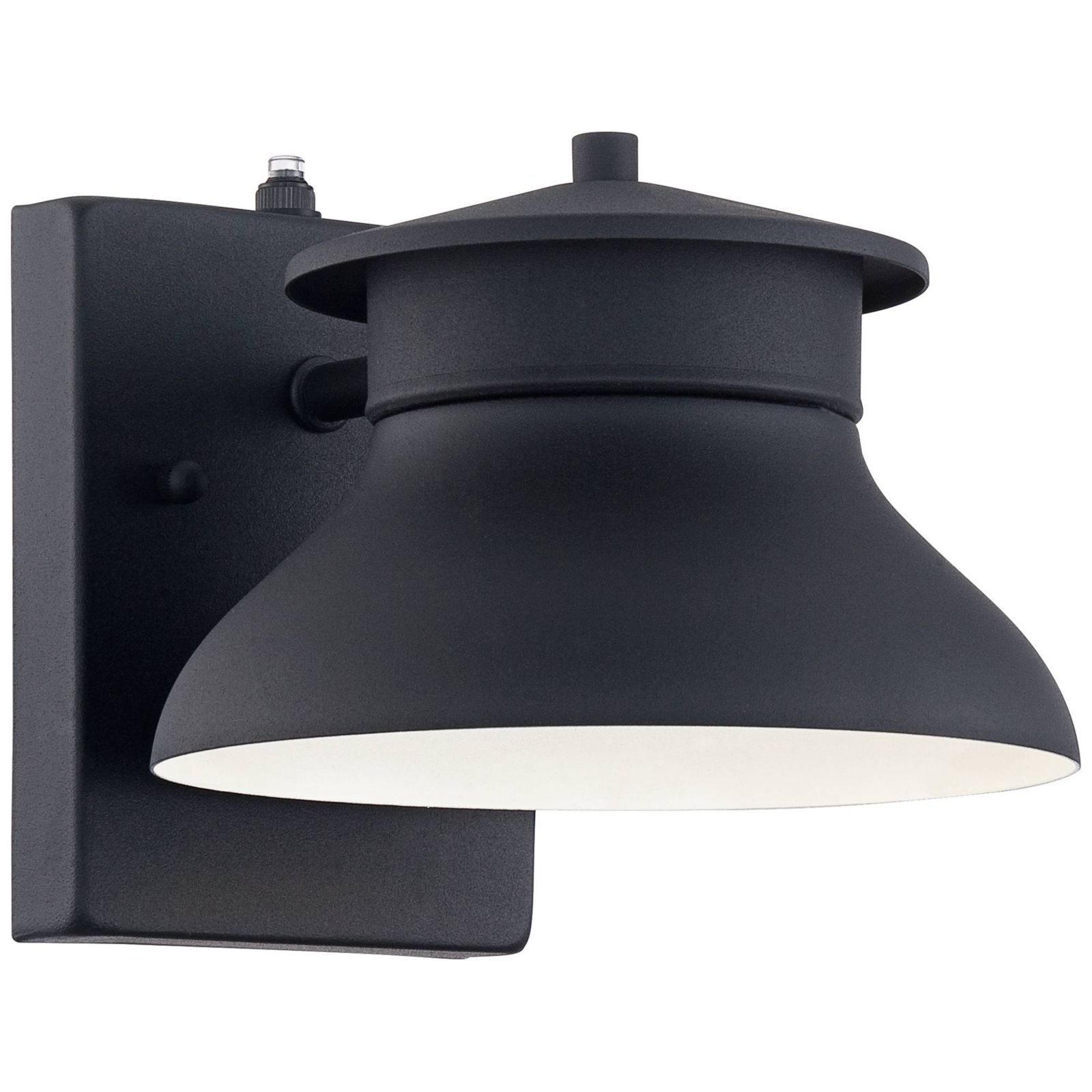 John Timberland Farmhouse Industrial Rustic Outdoor Barn Light Fixture with LED Dusk-to-Dawn Sensor