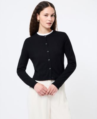 French Connection Women's Cosysoft Fitted Cardigan Sweater