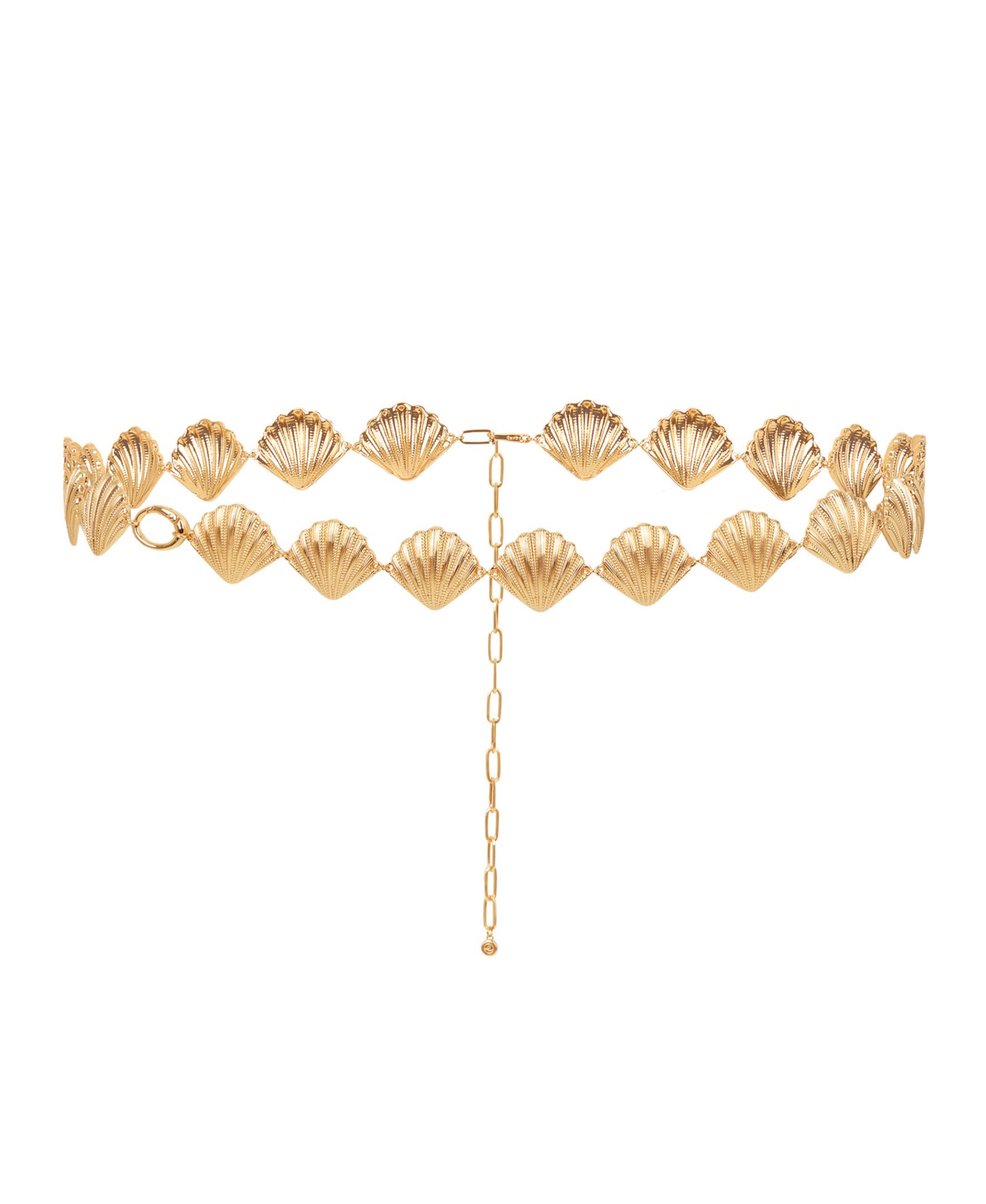 ETTIKA 18k Gold Plated Scallop Shell Body Chain