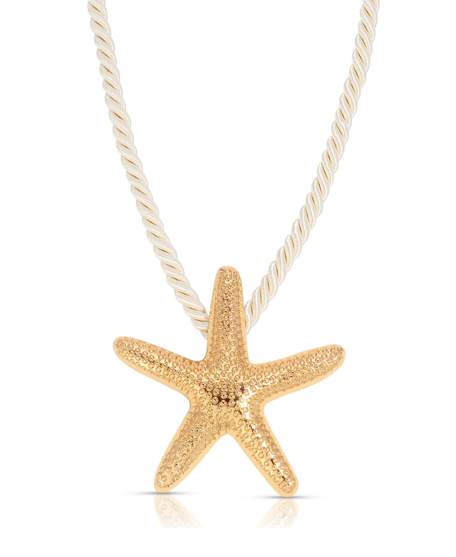 ETTIKA Silk Cord Starfish Pendant Necklace