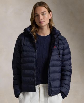 Polo Ralph Lauren женская водонепроницаемая складная куртка с капюшоном