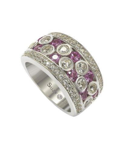 Suzy Levian New York Sapphire Multi Set Ring