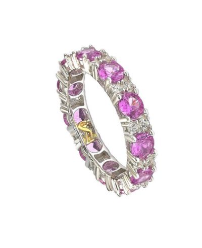 Suzy Levian New York Sapphire Eternity Ring