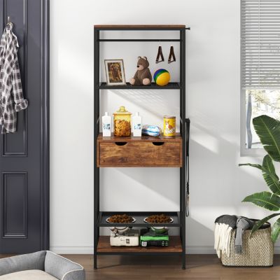 Streamdale Premium Dog Feeding Station with Storage and Adjustable Height