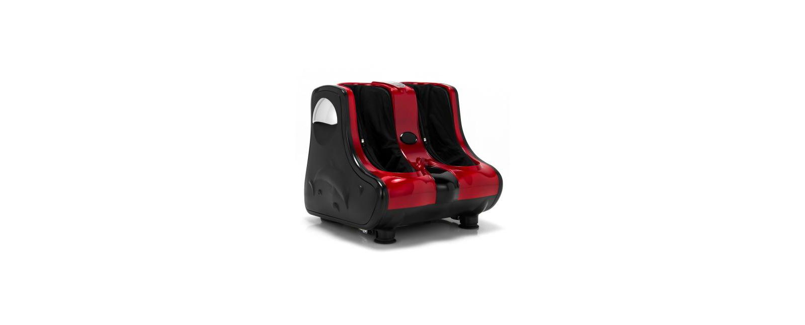 Slickblue Foot and Calf Massager Machine with Adjustable Tilt Base – Multiple Massage Modes for Relaxation